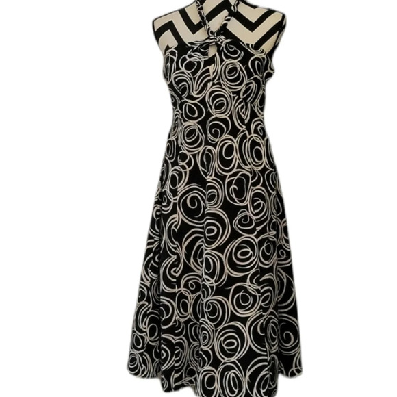 Robbie Bee Halter Dress - Picture 1 of 6